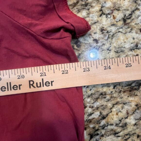 LIFE IS GOOD MICKEY DISNEY WOMAN CRUSHER T-SHIRT SIZE XL “Sleigh‎ all day” Red - Picture 5 of 6